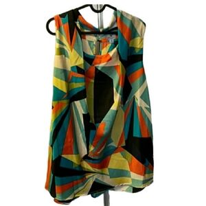 Worthington, Sleeveless Cowlneck Blouse, 3X